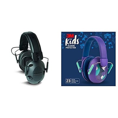 Peltor Sport Tactical 100 Hearing Protection & 3M Kids Hearing Protection Plus, Purple - $24.17 (Free S/H over $25)