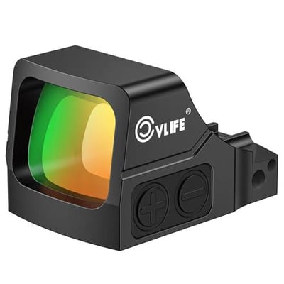 CVLIFE WildHawk 3000G Shockproof Multi-Reticle 2 MOA Dot & 32 MOA Circle, Compatible with RMS/RMSC/RMR, Motion Awake Lock Mode with Adapter for MOS & Picatinny - $101.91 w/code "HXNADDDS" + FREE Shipping