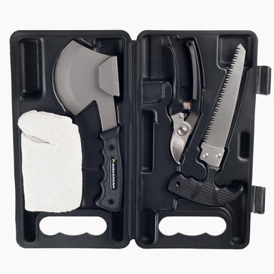 Wakeman Camping Tool Kit with Axe Saw Clippers & Gloves - $16.82 (Free S/H over $25)