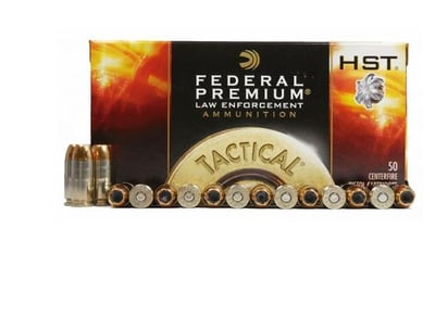 FEDERAL PREMIUM LE 40 SW 180 GR. HST 100 RDS (P40HST1) - $62 (Free S/H)