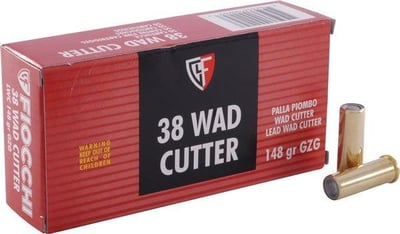 Fiocchi 38 Special 148gr Wad Cutter 50 rds $39.99 - $24.11 