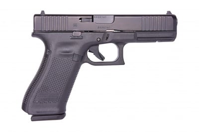 Glock 17 Gen 5 Full Size 9MM 4.49-inch Barrel 17-Rounds Fixed Sights - $539 ($9.99 S/H on Firearms / $12.99 Flat Rate S/H on ammo)