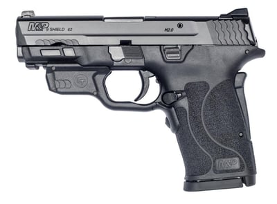 Smith and Wesson M&P9 Shield EZ with Crimson Trace Laserguard 9mm 3.6" 8-Round No Thumb Safety - $505.99 ($9.99 S/H on Firearms / $12.99 Flat Rate S/H on ammo)