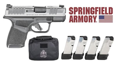 Springfield Hellcat Gear Up Package Sports South Exclusive 9mm Luger 13+1/11+1 3", 5 Magazines & Case - $390.23 