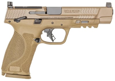 S&W M&P 2.0 Optic Ready 9mm, 5" Bbl, 17rd, FDE - $499.99 