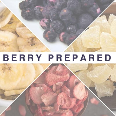 Berry Prepared - Ready Hour Freeze-Dried Blueberries / Freeze-Dried Strawberries / Banana Chips / Freeze-Dried Pineapple - $20.69