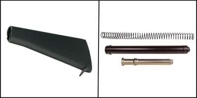 Omega Manufacturing A2 Style AR Fixed Stock + Omega Mfg. AR-15 A2 Rifle Buffer Kit - $44.99