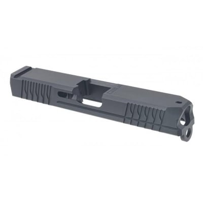 Glock 19 P80 Compact Stripped Slide - Black / Gen 3 - $199.95