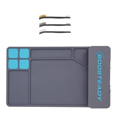 BOOSTEADY Gun Cleaning Mat Anti-Slip Rubber Magnetic 15.9" x 9.8" - $14.39 After Code "A8TIQSAE" (Free S/H over $25)