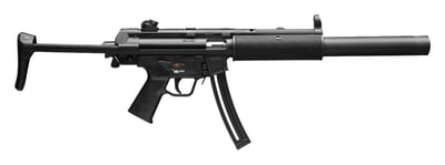 HK MP5 .22 LR 16.1" 25+1rd Semi-Auto w/Faux Suppressor/Barrel Shroud - $449.99 (Free Store Pickup)