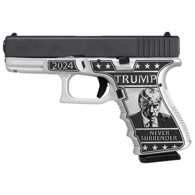 Glock G19 Gen3 Compact 9mm 4" 2/15 Rd USA Trump 2024 Mug Shot - $522.74 