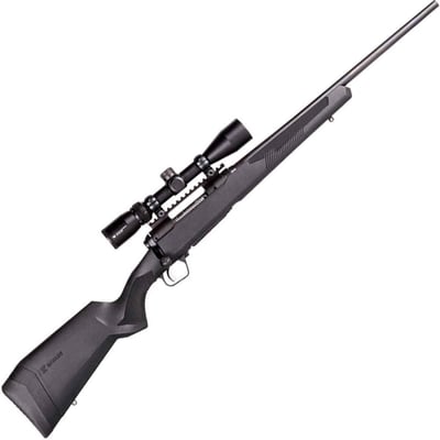 Savage Arms 110 Apex Hunter XP With Vortex Crossfire II Scope 338 Winchester Magnum Black Bolt Action Rifle - $412.77  (Free S/H over $75 or Free store pickup)