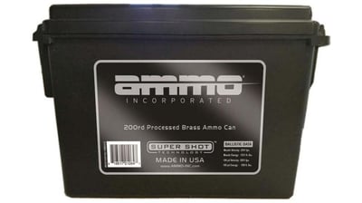 Ammo, Inc. Signature .40 S&W 180 grain Total Metal Jacket Brass w/Ammo Can 200 Rounds - $119.99 (Free S/H over $49 + Get 2% back from your order in OP Bucks)