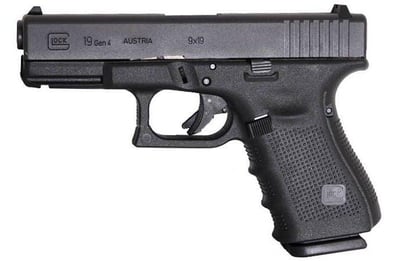 Glock Pistol Used G19 Gen4 9mm 15rd 4.02" - $369.99 