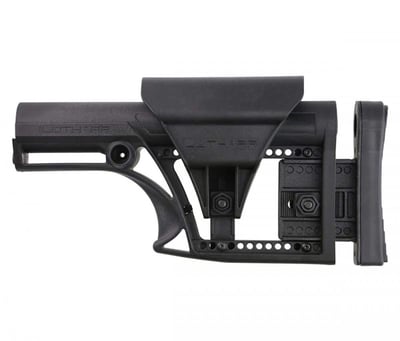 Luth-AR MBA-1 Fixed Stock for AR-15 & AR-10 Rifle Length A2/A1 Buffer Tube Black - $99.95 (Free S/H over $175)