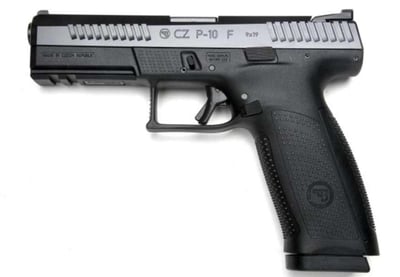 CZ P-10 F 9mm 4.5" 19rd Black - $327.99 (add to cart price)