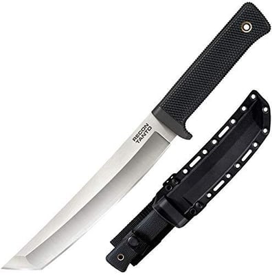 Cold Steel Recon Tanto Fixed Blade Knife with Sheath, San Mai Steel, 7.0" - $74.95 + FREE Shipping