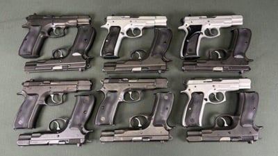 CZ 75 Pre-B Czech Surplus Pistol 9mm — Numbers-Matching, Grade A - $549 Free Shipping