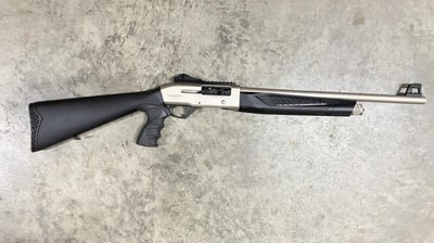 Omega 12 Gauge White Chrome Tactical Shotgun S12ST Semi Auto - $179.0