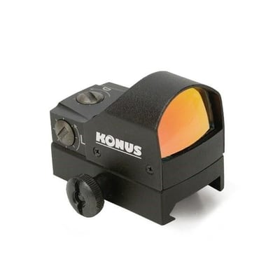 Konus SightPro Fission 2.0 Micro-Compact 17x23mm Electronic Dot Sight 4 MOA Black Matte - $59.99 