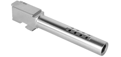 Drop In 9mm Barrel - Crown-Ported Chrome PVD Coated - Fits Glock 17 - $46.6 after code: GLOCKTOBER