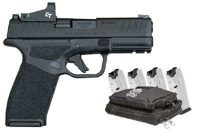 Springfield Hellcat Pro 9mm Pistol With Crimson Trace Optic, 5 Magazines And Range Bag - $549.99 (Free S/H on Firearms)