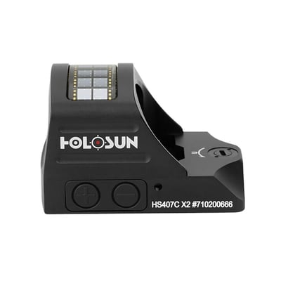 Holosun HS407C 1X Red Dot Sight Shake Awake 2MOA - HS407C-X2 - $208.99 + Free Shipping 