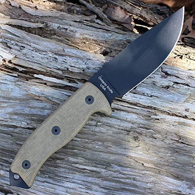 Ontario Knife Company 8667 Rat-5, Plain Edge with Black Nylon Sheath, One Size - $67.96 (Free S/H over $25)