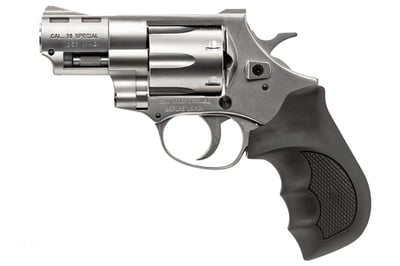 Weihrauch Windicator .357 Magnum DA/SA Revolver with Nickel Finish and Rubber Grip - $306.99  ($7.99 Shipping On Firearms)