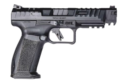 Canik Rival SFX 9mm 5" 18 Rounds Black - $527.77 (click the Email For Price button to get this price) 