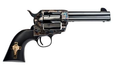 Cimarron Firearms Holy Smoker Blue .45 LC 4.75-inch 6Rds - $660.99 ($9.99 S/H on Firearms / $12.99 Flat Rate S/H on ammo)