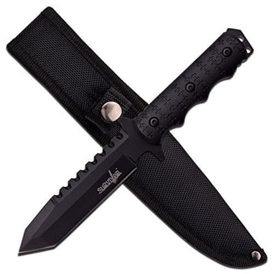 Survivor HK-766T Fixed Blade Knife 9" Overall - $7.95 (Free S/H over $25)