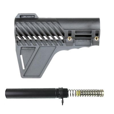Gauntlet Arms Polymer Stabilizing Brace & Pistol Buffer Tube Kit - $29.99 
