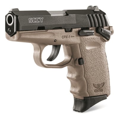 SCCY CPX-1 9mm 3.1" Barrel FDE/Black Nitride 10+1 Rounds - $192.99 after code "ULTIMATE20" (Buyer’s Club price shown - all club orders over $49 ship FREE)