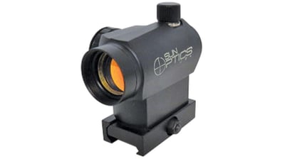 Sun Optics Red Micro Dot Sight w/ T-Dot Reticle CD13-ES004T, Color: Matte Black, Battery Type: CR2032 - $66.95 (Free S/H over $49 + Get 2% back from your order in OP Bucks)