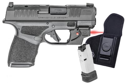 Springfield Hellcat OSP 9mm Micro-Compact Optics Ready Pistol with Viridian Laser, Holster, and Extra 15-Round Magazine - $499.99 (Free S/H on Firearms)