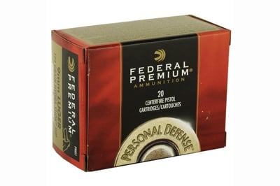 Federal HydraShok 9mm 124gr Hollow Point Ammo Box of 20 - $16.78 