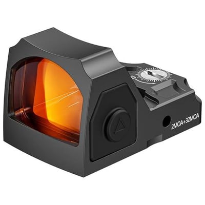 25% off EZshoot Multi Reticle Red Dot Sight,Compatible with RMR Footprint,2MOA Dot&32MOA Circle Motion Awake Open Reflex Sight, Full-Sized Optics with Adapter Plate for MOS,Shockproof&Waterproof w/code AIEOJCMR - $52.49 + FREE Shipping