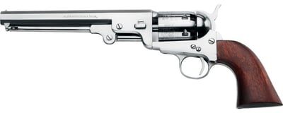 Pietta Model 1851 Navy Yank ''Old Silver'' .36-Cal. Black-Powder Revolver - $329.99 (Free Shipping over $50)