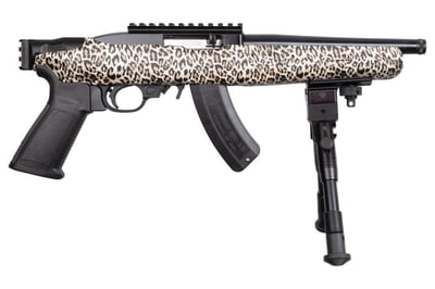 Ruger 22 Charger .22LR Semi-Auto Pistol with Leopard Frame 15 Rd - $299.99 