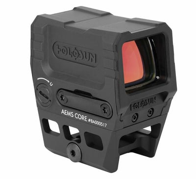 Holosun AEMS CORE Enclosed Reflex Sight, 2 MOA Red Dot + Free $30 eGift Card - $239.99 (Free Shipping over $99)