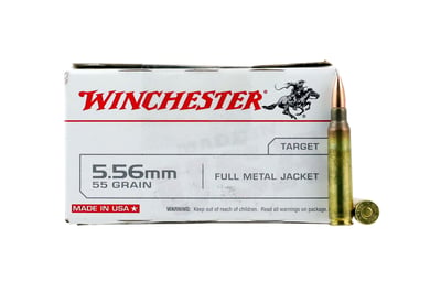 Winchester WM193K M193 5.56NATO 55 Grain FMJ Rifle Ammo - 1000 Rounds - $479