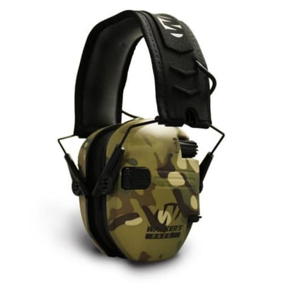 Walkers Game Ear Camo Razor Hearing Protection Muff Tan Multicam / Grey Multicam - $44.99