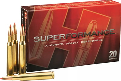 Hornady Superformance SST Centerfire Rifle Ammo - .25-06 Remington - 117 Grain 20 rounds - $47.99 (Free S/H over $50)