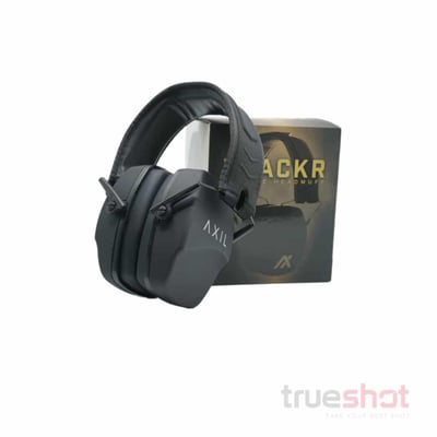 AXIL - Trackr - Passive Earmuff - Black - $39.99