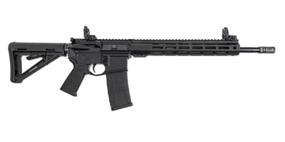 PSA .300 Blackout AR-15 Rifle 16" MOE 13.5" Lightweight Hex M-LOK w/ MBUS Sights - $559.99