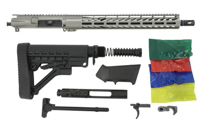 Always Armed 16" 300 Blackout Rifle Kit - Titanium - $479