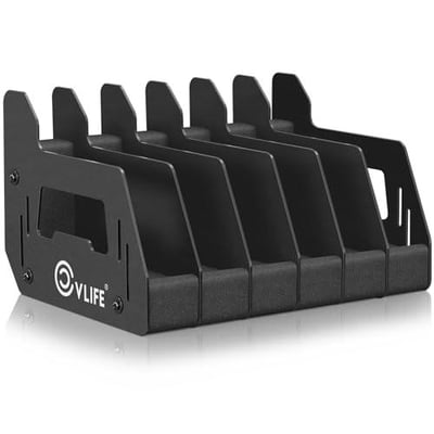 40% off CVLIFE Pistol Rack for Gun Safe Handgun Rack Foam Pistol Holder for Gun Rack Cabinet Accessories Storage Organizer 6 Slots w/code QZL6T9RR - $14.99 + FREE Shipping