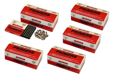 Murom Kvb-9 Small Pistol Primers - 5000 count case - $649.95 