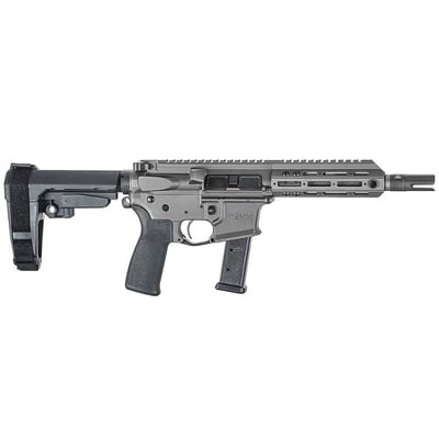 Christensen Arms CA9MM 9mm AR-Style Pistol with SBA3 Pistol Brace and Tungsten Cerakote Finish - $1288 